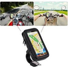 Eco Lounge Su Geçirmez Motosiklet Scooter Telefon Standı Dokunmatik Ekranlı Bisiklet Tutucu