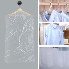 Renas Store Şeffaf Elbise Koruma Kılıfı -60 * 120-5 Adet, Ceket, Kazak, Tshirt Naylon Poşeti