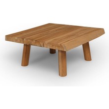 Tierra Wakkanda Teak Sehpa 80*80 cm