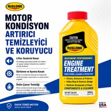 Rislone Motor Kondisyon Artırıcı Yağ Katkısı 500 ml Temizleyici ve Koruyucu Özellikli