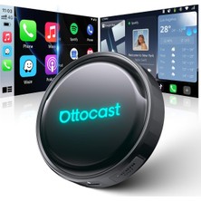 Ottocast P3 Pro Aı Kutusu Android 13 Ottodrive 3.0, Kablosuz Carplay ve Android Auto, Aı Ses Asistan