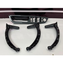 Ces Auto Bmw X5 Uyumlu 4 Parça Kapı Kol Kaplama Seti Karbon Renk Sıfır Ithal Ürün