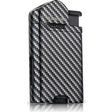 Quantoro Metal Jet Çakmak Black Carbon
