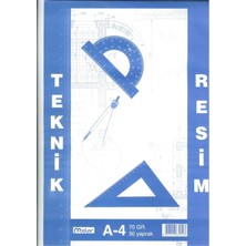 Teknik Resim Blok A4 30 Yaprak