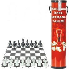 Eco Lounge Satranç Takımı Rulo Taş ve Pano ile Yanıcı Maddelerden Uzak Tutun Uyarılı - Hobi & Eğlence
