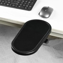Coverzone Ergonomik Ayarlanabilir Masa Kol Dayanağı ve Döner Mouse Pad Tutucu, Masaya Takılan Bi