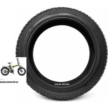 Koçak Motor Anlas Mosso Valthera E Bike Elektrikli Bisiklet Lastiği 98-406 ( 20*4.0 )