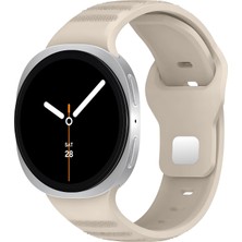Galaxy Watch 8 (40MM/44MM) ve Watch 8 Classic (46MM) ile Uyumlu Konforlu ve Yumuşak Rugged Silikon