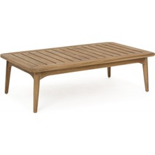 Bizzotto Ninfa Teak Sehpa 120*70*35 cm