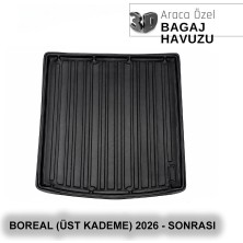 Elorcar Renault Boreal 2026+ Üst Kademe Bagaj Havuzu