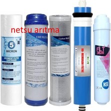 Açık Kasa Su Arıtma Cihazı Filtresi,5 Li Filtre Seti