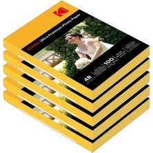 Kodak 10X15 5'li Parlak Fotoğraf Kağıdı 260GR- 500 Adet