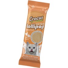 Crocus Tavuklu ve Balkabaklı Lolipop Kedi Ödül Maması 1.4 gr 1 Adet