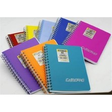 Gıpta Gipta 3-1351000 Chromo Spiralli Pp Kapak Defter  A6 Çizgili 80 Yaprak