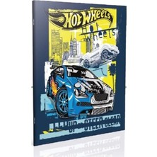 Gıpta Gipta 5395 Hot Wheels Spiralli A6 Karton Kapak Defter