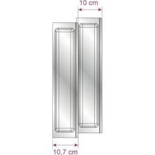 Tify Mutfak Çekmece Içi Kaşıklık, Antrasit Tek Bölmeli Modül 11CM x 48CM