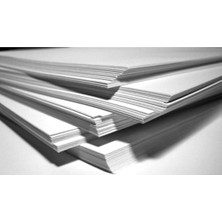 100 Adet A4 300 gr Amerikan Bristol Kağıt Karton (1,87 Kg)