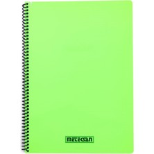 Meteksan Karina Neon Mix Spiralli A4 Defter Çizgili 100 Yaprak