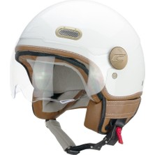 Cgm 191I Pix Sprint Verde Bianco Rosso Sagomata Açık Kask (Beyaz-Kırmızı-Yeşil)