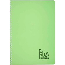 Meteksan Pruva Neon Mix Spiralli A4 Defter Çizgili 120 Yaprak