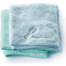 Tupperware Mikrofiber Toz Bezi 2'li Temizlik Bezi Mavi-Mint
