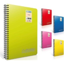 Gıpta Gipta 3-1343000 Chromo Spiralli Pp Kapak Defter A4 160 Yaprak Çizgili