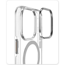 The Gencoo Joko  Iphone 16 Pro Crystal Magsafe Kapak - Şeffaf