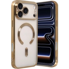 The Gencoo Iphone 17 Pro Max Kross Magneticsafe Kapak - Gold