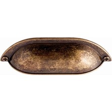 Erkul Çanak Mat Siyah 64 mm Kulp (4 ADET)