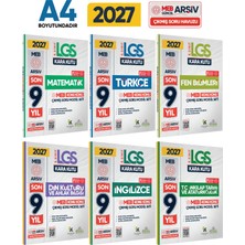Karakutu Yayınları 2027 LGS 8.Sınıf Karakutu MEB Çıkmış Soru Modül SET Konu Konu Son 9 Yıl 6lı Video/PDF Çözümlü Set