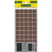 Pacific 20X20MM Kahverengi Keçe Zemin Koruyucu (2 ADET)
