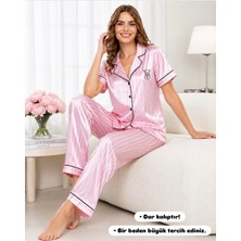 Sulyra Saten Pijama Takımı Vicsec Kutulu