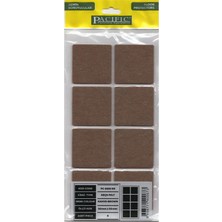 Pacific 50X50MM Kahverengi Keçe Zemin Koruyucu (2 ADET)