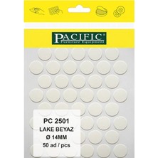 Pacific Lake Beyaz Düz Renk Vida Tapası (10 ADET)