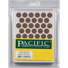 Pacific Yeni Ceviz Desenli Renk Vida Tapası (10 ADET)