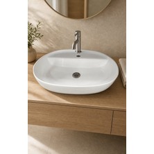 Kalyon S5150 Seramik Lavabo 610X410X135 Beyaz (1 ADET)
