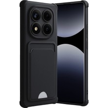The Gencoo Xiaomi Redmi Note 14 Pro 4g Kelvin Kartvizitli Silikon - Siyah