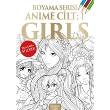 Elivora Anime Boyama Cilt I: Girls