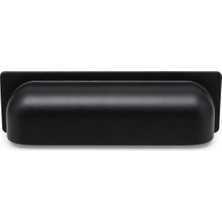 Erkul Volga Mat Siyah 96 mm Kulp (2 ADET)