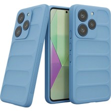 The Gencoo General Mobile Era 50 Kılıf Optimum Silikon - Mavi