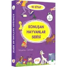 Elivora Konuşan Hayvanlar Serisi 1. Sınıf Renkli Heceli 10