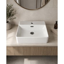 Kalyon S5003 Seramik Lavabo 500X420X130 BEYAZ (1 ADET)
