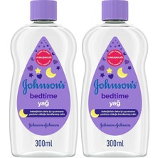 Johnson's Baby Bedtime Sakinleştirici Naturalcalm Aromalı Bebek Yağı (1 x 300 Ml) (2 Paketi)