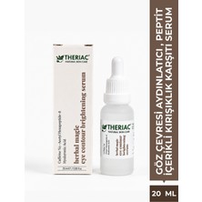 Theriac Göz Çevresi Aydınlatıcı Peptit Içerikli Kırışıklık Karşıtı Çift Etkili Serum Herbal Magic Eye Contour Brightening Serum 20 ml