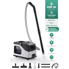 KT-503 Premium Koltuk &amp; Halı Yıkama Makinesi (800W / 17 Kpa) / Güçlü Emiş Gücü ile Kirle