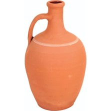 Naturel Sırsız Toprak Testi Çömlek (30 * 17)