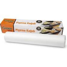 ŞEYLİŞEYLER Şeylişeyler - Green Yağlı Pişirme Kağıdı Rulo 37 cm x 50 M Kutulu 3 Adet