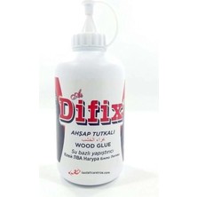 Difix Ahşap-Karton-Kağıt Için Su Bazlı Pva Esaslı Çok Amaçlı Beyaz Tutkal 200 Gram