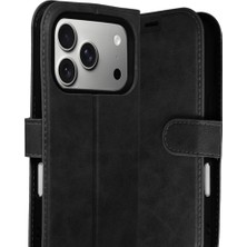 The Gencoo Iphone 17 Pro Trend S Plus Kapaklı Kılıf - Siyah