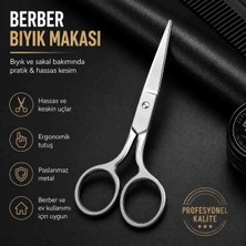 Şirin Home Berber Bıyık Makası – Profesyonel Hassas Kesim ve Şekillendirme Makası